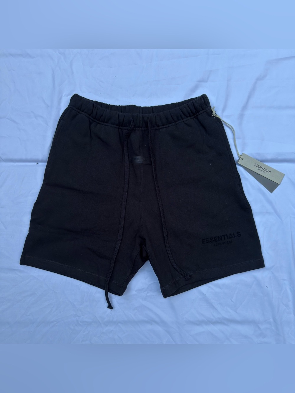 AUTHENTIC Essentials Fear Of God Shorts SS22 - Stretch Limo Black